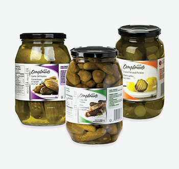 Compliments Assorted Pickles