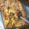 Plantain Apple Crisp