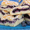 Oat and Blueberry Squares