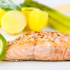 Salmon with Dilly Sauce
