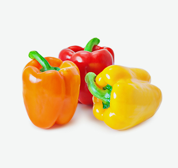 Red, Orange & Yellow Peppers